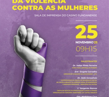 Fundão assinala Dia Internacional para a Eliminação da Violência Contra as Mulheres