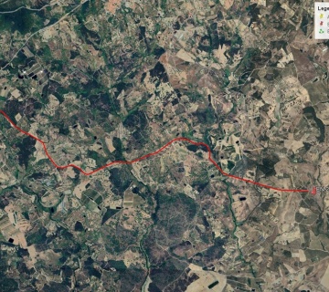 Trânsito condicionado na Estrada da Touca (EM1079)