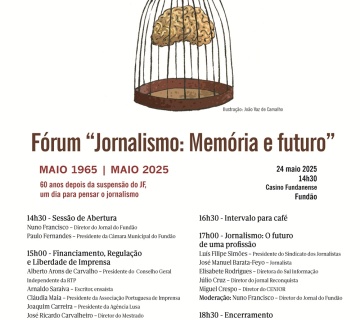 Fórum “Jornalismo: Memória e Futuro” evoca os 60 anos da suspensão do Jornal do Fundão