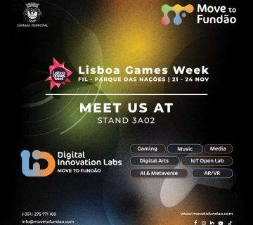 Fundão estreia-se no evento Lisboa Games Week com stand próprio