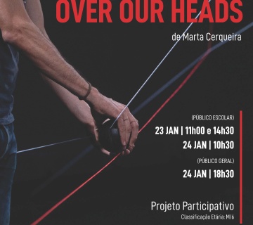 Projeto participativo “OVER OUR HEADS” n’A Moagem