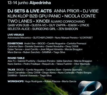 Picadeiro Open Sounds & Digital Art em Alpedrinha