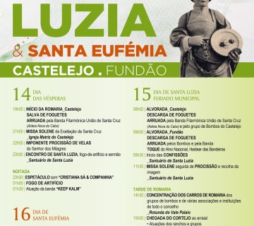 Festividades de Santa Luzia no Castelejo  