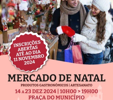 Mercado de Natal 2024 - Inscrições abertas